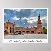 Plaza de España Seville Spain Europe