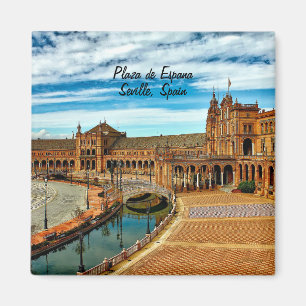Plaza de Espana, Seville. Spain Magnet