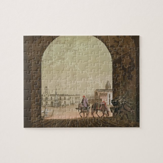 Plaza de Mayo, Buenos Aires, Argentina, from 'Le C Jigsaw Puzzle (Horizontal)