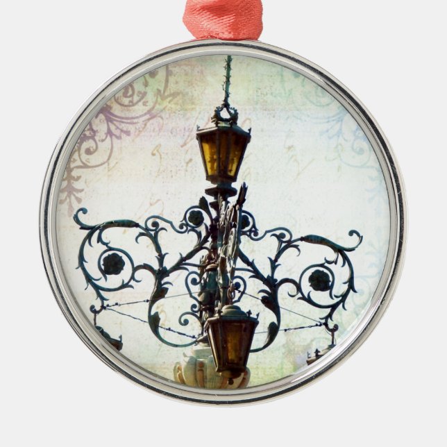 Plaza Light 4 Metal Tree Decoration (Front)