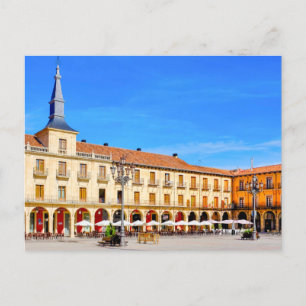 Plaza Mayor Holiday Postcard