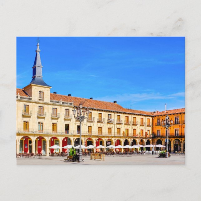 Plaza Mayor Holiday Postcard (Front)