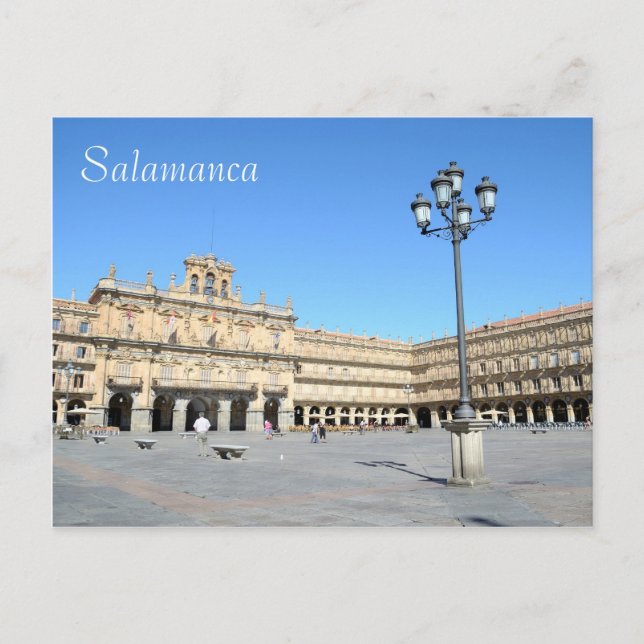 Plaza Mayor, Salamanca Postcard (Front)