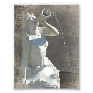 Plaza Mermaid Photo Print