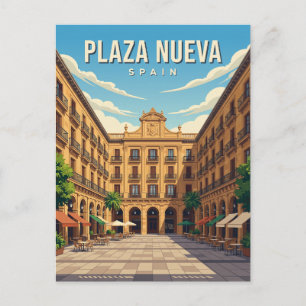 Plaza Nueva Spain Postcard