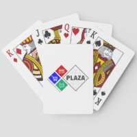 Plaza Playing Cards, Standard Index faces