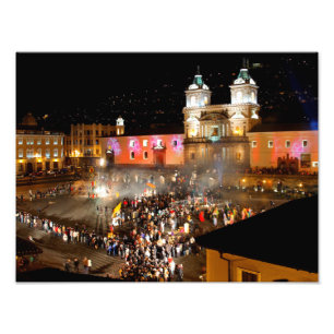 Plaza San Francisco Photo Print