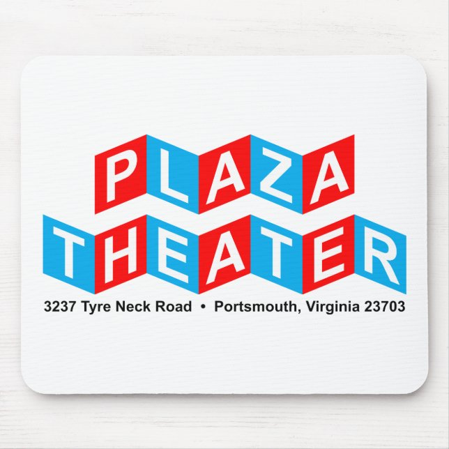 Plaza Theatre Mouse Pad (Front)