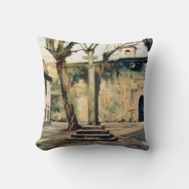 Plazuela de las Bárbaras (A Coruña) Cushion (Front)