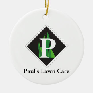 PLC Ceramic Circle Ornament Of the Normal Logo 