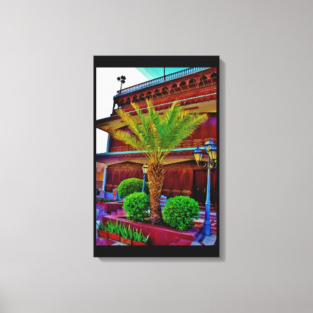 Pleasant Date Tree Canvas Print (Front)