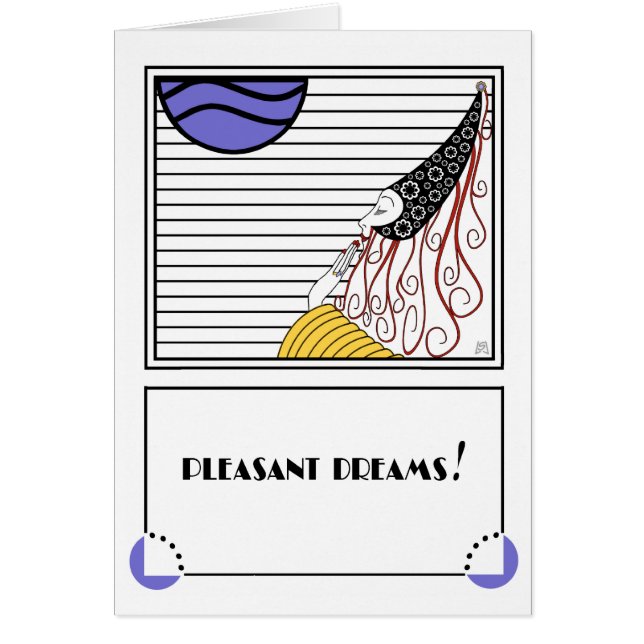 Pleasant Dreams (anytime card) (Front)
