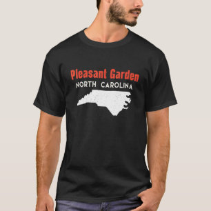 Pleasant Garden North Carolina USA State America T T-Shirt