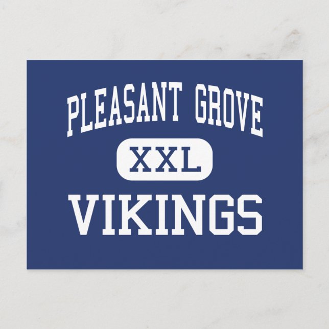 Pleasant Grove - Vikings - Junior - Pleasant Grove Postcard (Front)