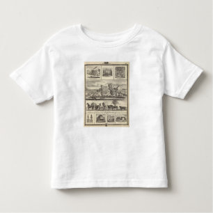 Pleasant Hill Farm bldgs in Decorah Toddler T-Shirt