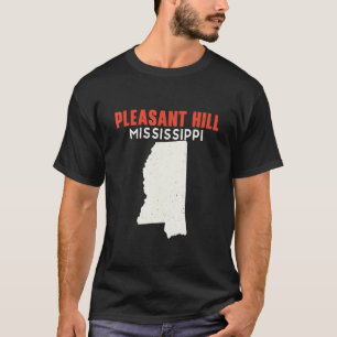 Pleasant Hill Mississippi USA State America Travel T-Shirt