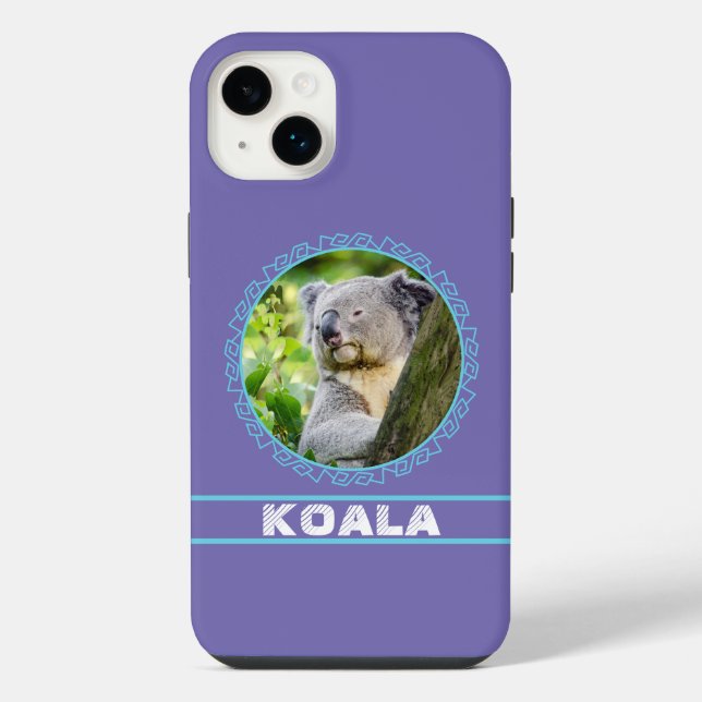 pleasant koala iPhone case (Back)