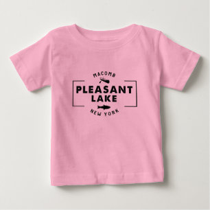 Pleasant Lake Toddler Ruffle Tee