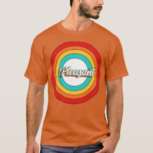 Pleasant Name Shirt Vintage Pleasant Circle