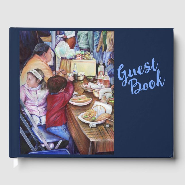 Pleasant Picnic, Mexico Guest Book (Front)