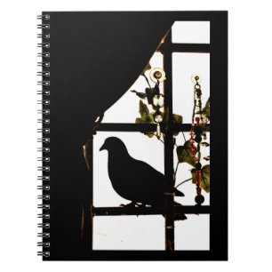 Pleasant Pigeon Spiral Notebook