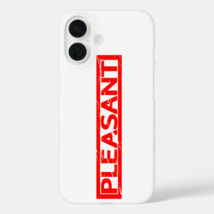 Pleasant Stamp iPhone 16 Case
