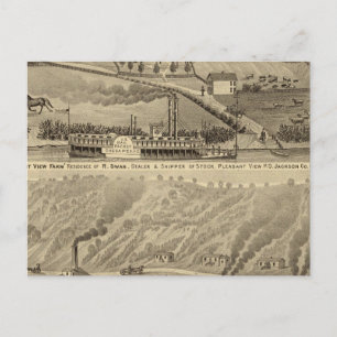 Pleasant View Farm Postcard