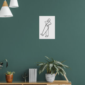 Pleasant Walking Poster