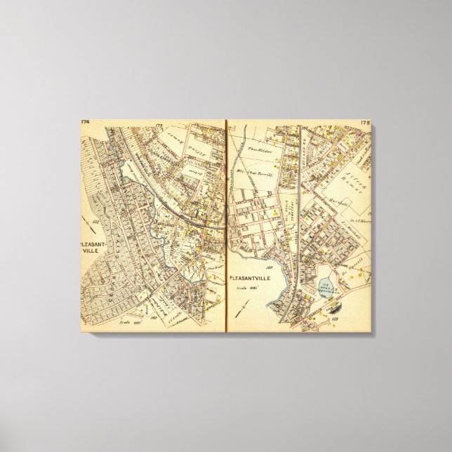 Pleasantville, New York 2 Canvas Print (Front)