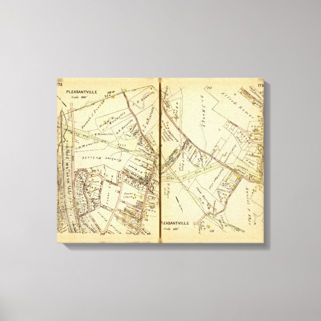 Pleasantville, New York Canvas Print (Front)