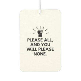 Please all please none car air freshener