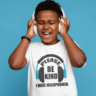 Please Be Kind I Have Misophonia Kids T-Shirt