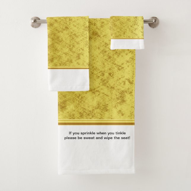 please be sweat and wipe the seat! bath towel set (Insitu)