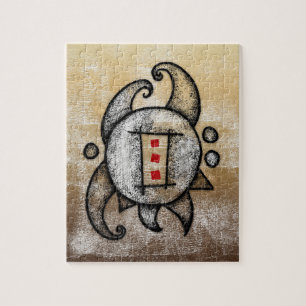 Please Come In Abstract Jigsaw Puzzle