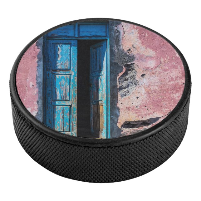 Please Come In Hockey Puck (3/4)