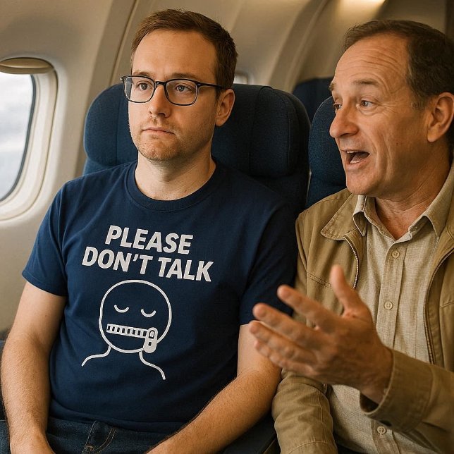 Please Don’t Talk Funny T-Shirt (Creator Uploaded)