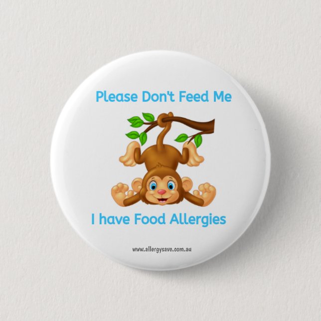 Please Don't Feed Me Badge (Front)