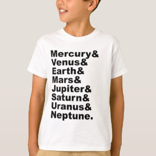 Please Don't Invite Pluto To Our 8 Planet Party T-Shirt