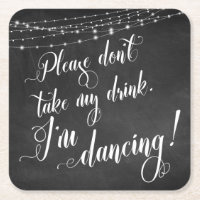 Please Don't Take My Drink, Chalkboard Lights