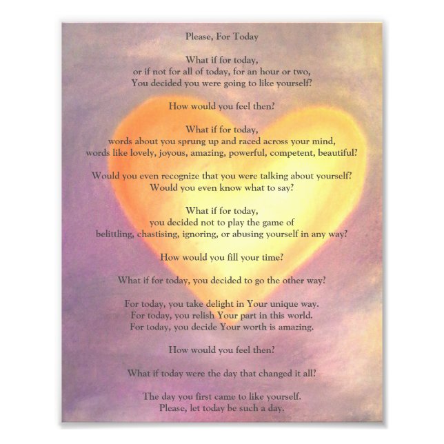 please for today poster (Front)