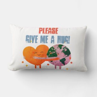Please give me a hug! toddler t-shirt lumbar cushion
