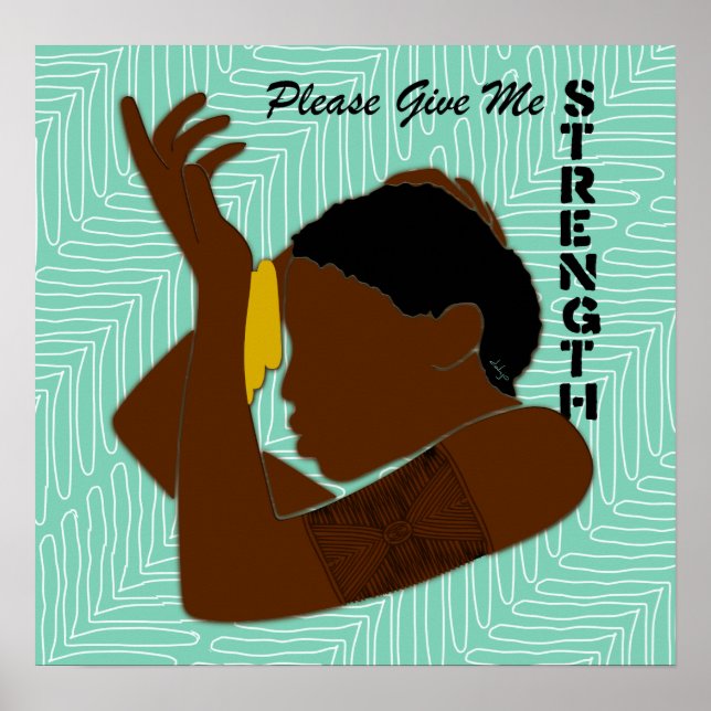 Please Give Me Strength Poster (Front)