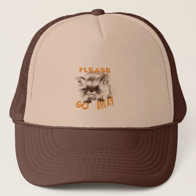 Please Go Away Hat (Front)