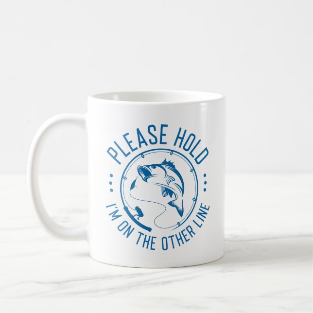 Please Hold Coffee Mug (Left)