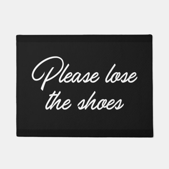 Please Lose The Shoes Doormat (Front)