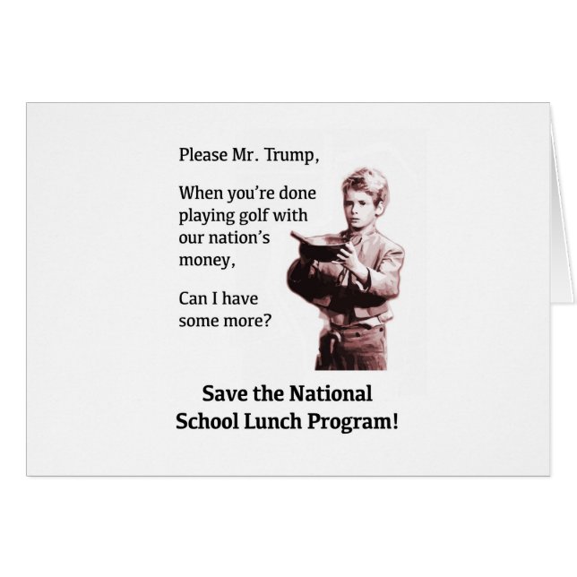 Please Mr. Trump, Can I Have Some More? (Front Horizontal)