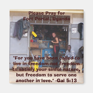 Please Pray for Fort Portal, Ugand... Magnet