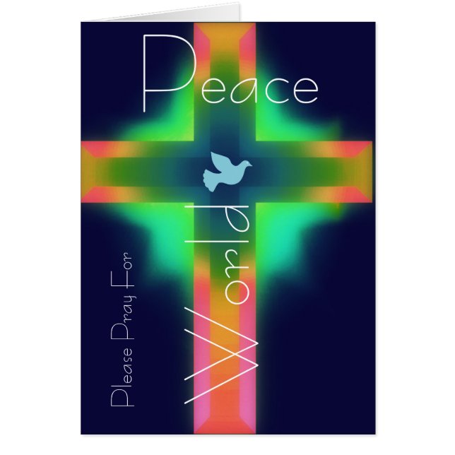 please pray for world peace (Front)
