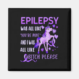 Please Purple Ribbon S Epilepsy Awareness Magnet