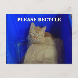 Please Recycle Postcard